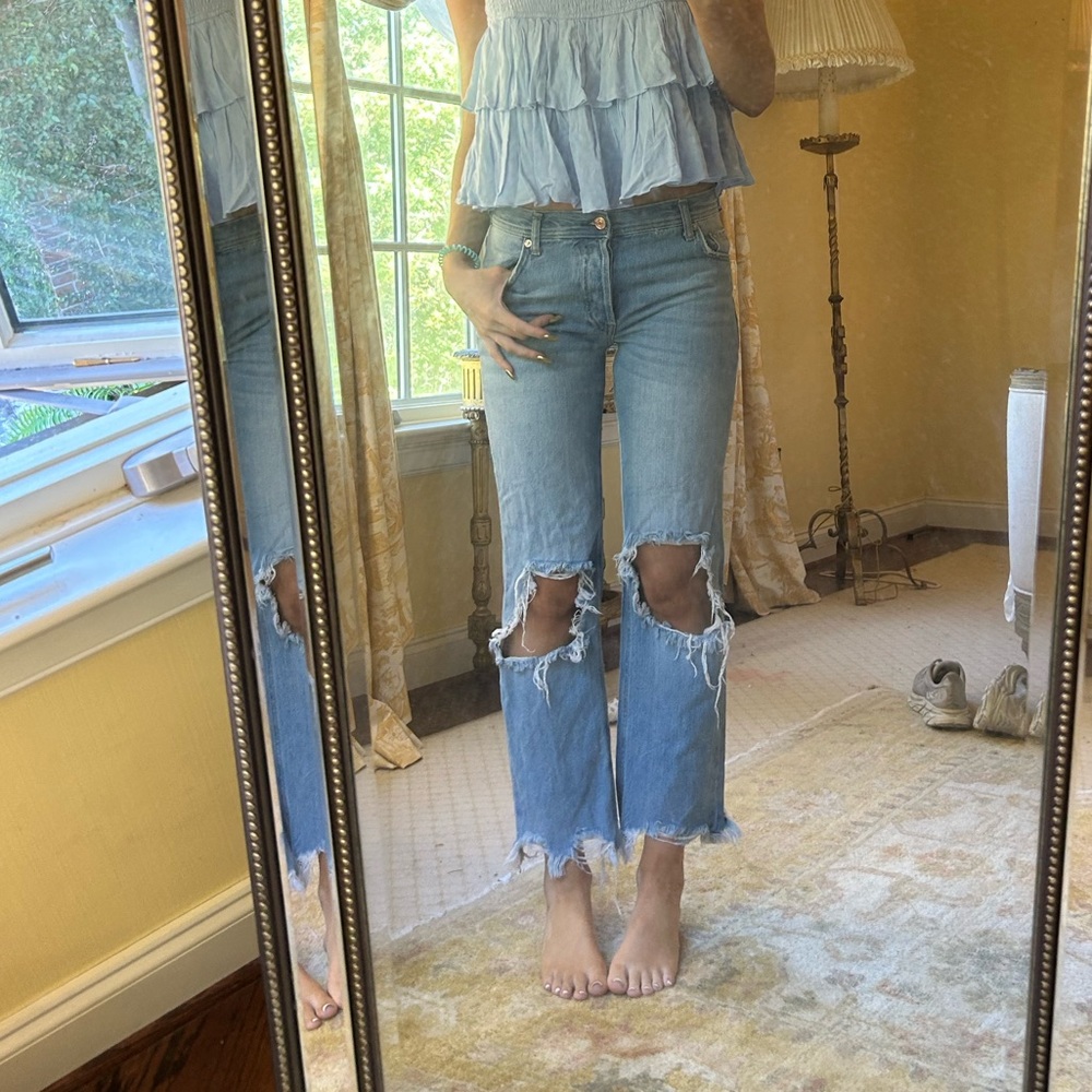 free people distressed jeans